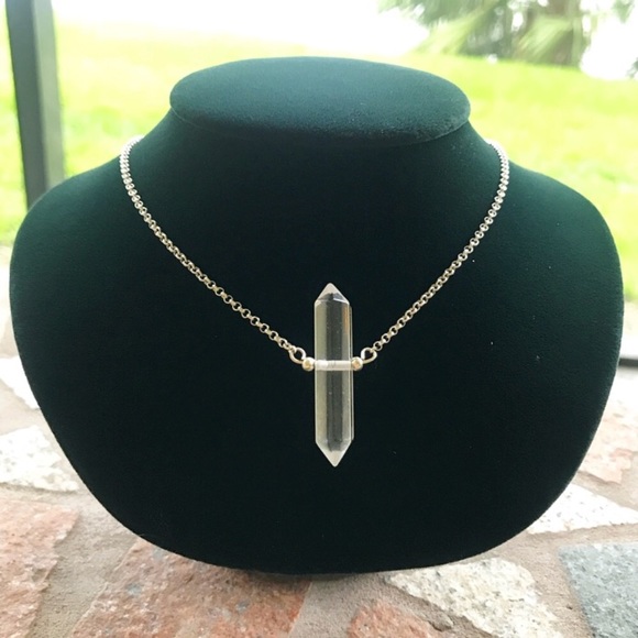 Genuine double point healing crystal quartz - Picture 6 of 7